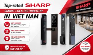 Top rated Sharp smart lock distributor in Viet Nam