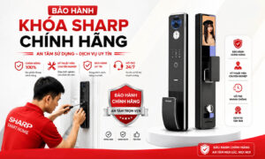 Bảo Hành Khóa Cửa Sharp Chính Hãng