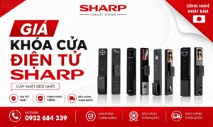 Báo giá khóa cửa điện tử Sharp Smart Lock mới nhất