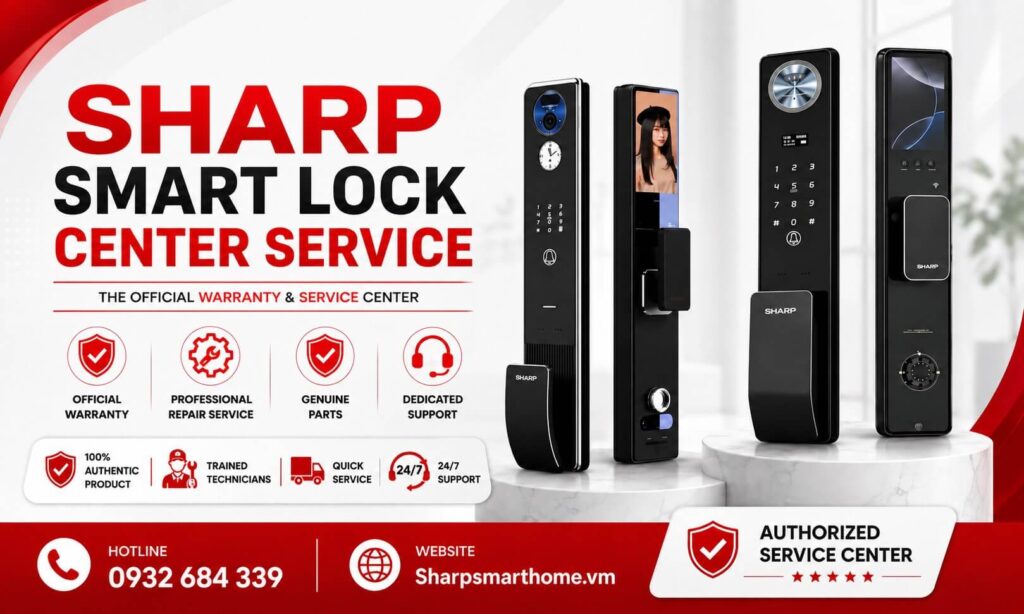 Sharp Smart Lock Center Service | Professional Installation, Repair & Warranty