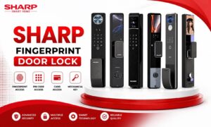 Sharp Fingerprint Door Lock Models | Smart Electronic Door Locks