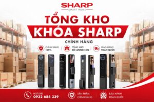 Tổng Kho Khóa Sharp Chính Hãng | Giá Tốt Cho Đại Lý
