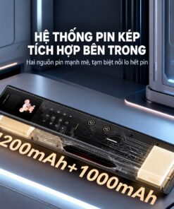 Hệ thống pin kép cho thời gian sử dụng lâu dài