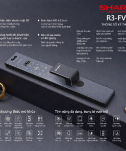 Tính năng khóa cửa thông minh Sharp R3-FV